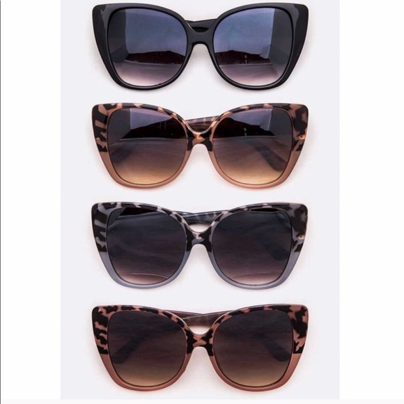 Retro Leopard Print Sunglasses - Picture 4 of 6
